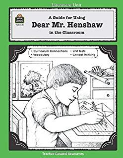  Dear Mr.Henshaw : Literature Unit- Intermed ***
