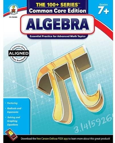 The 100+series: Algebra Workbook Gr. 7+