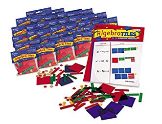 Algebra Tiles Classroom Set, 30 Student Sets