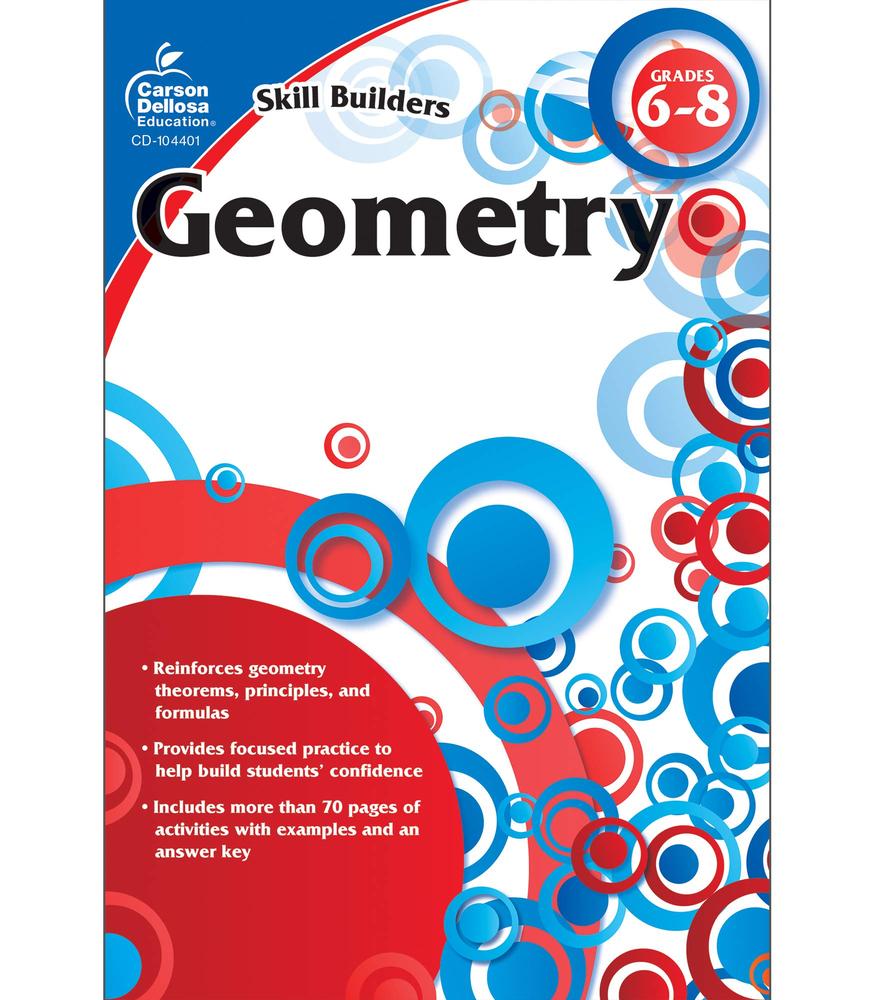 Skill Builders: Geometry Book, Gr. 6-8    D