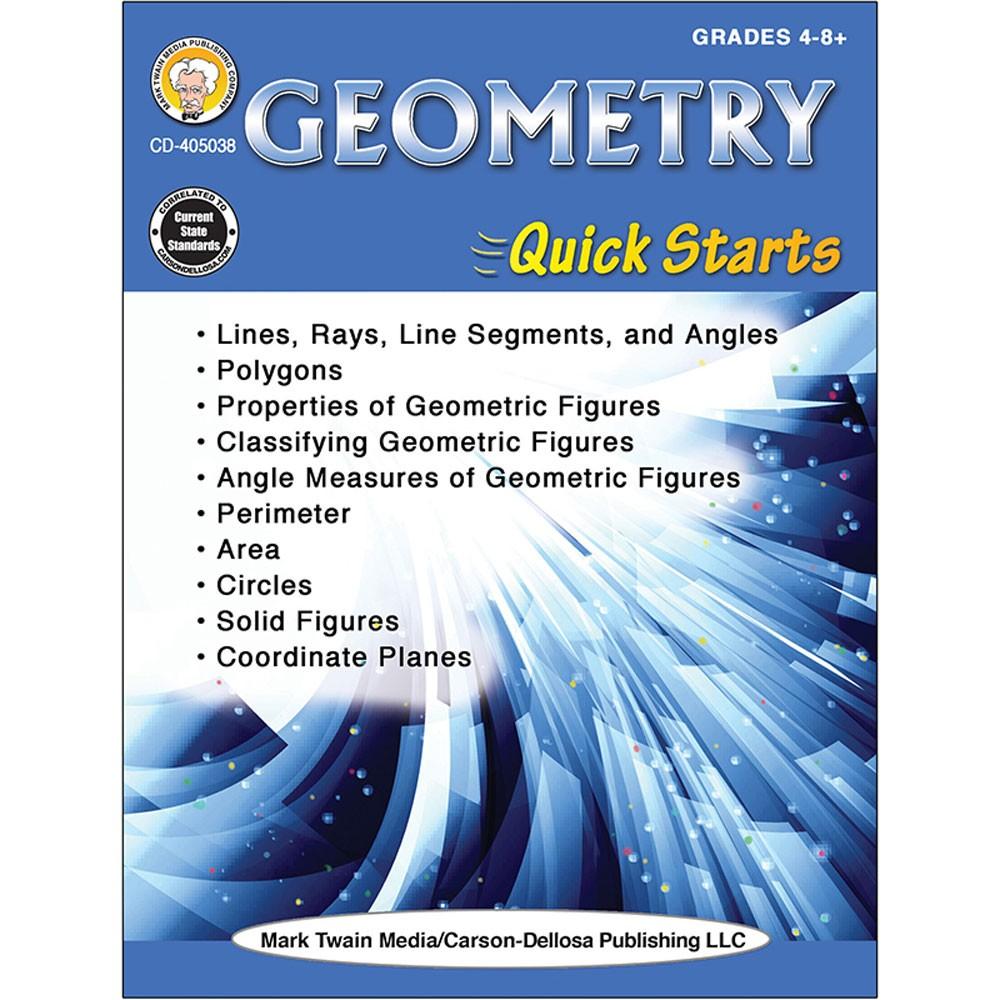  Geometry Quick Starts Workbook Gr.4- 12