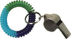 Wrist Coil With Whistle