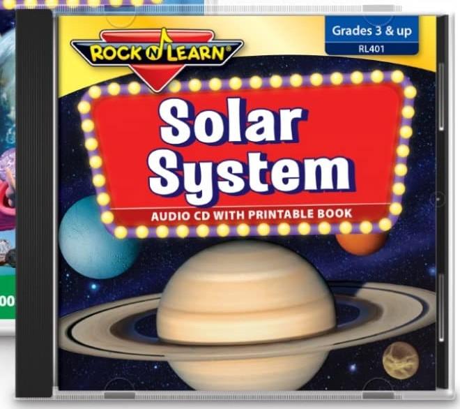 Revised Solar System Cd/printable Book