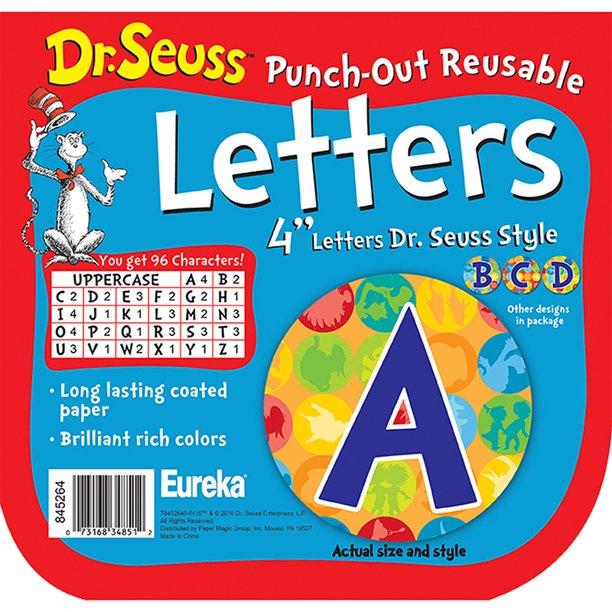 Dr Seuss Spot On Seuss Deco Letters