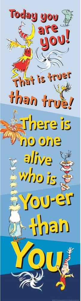 Dr Seuss Motivational Vertical Banner