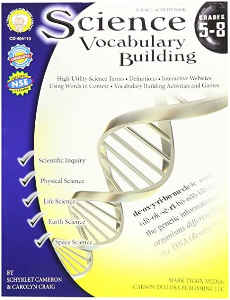 Science Vocabulary Building Gr. 5-8