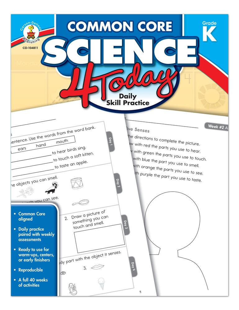  Common Core Science 4 Today Gr.K - D