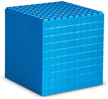  Interlocking Base Ten 1 Cube 10 X 10 X 10 Cm