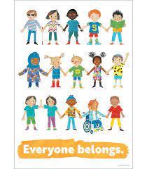 All Are Welcome: Everybody Belongs Poster