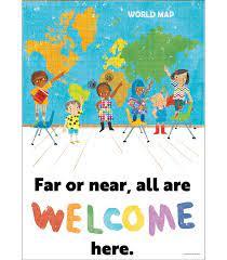 All Are Welcome: Far Or Near, All Are Welcome Here Poster