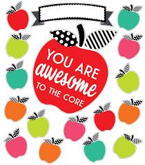  Bk, Wh & Stylish : You Are Awesome To The Core Bbs