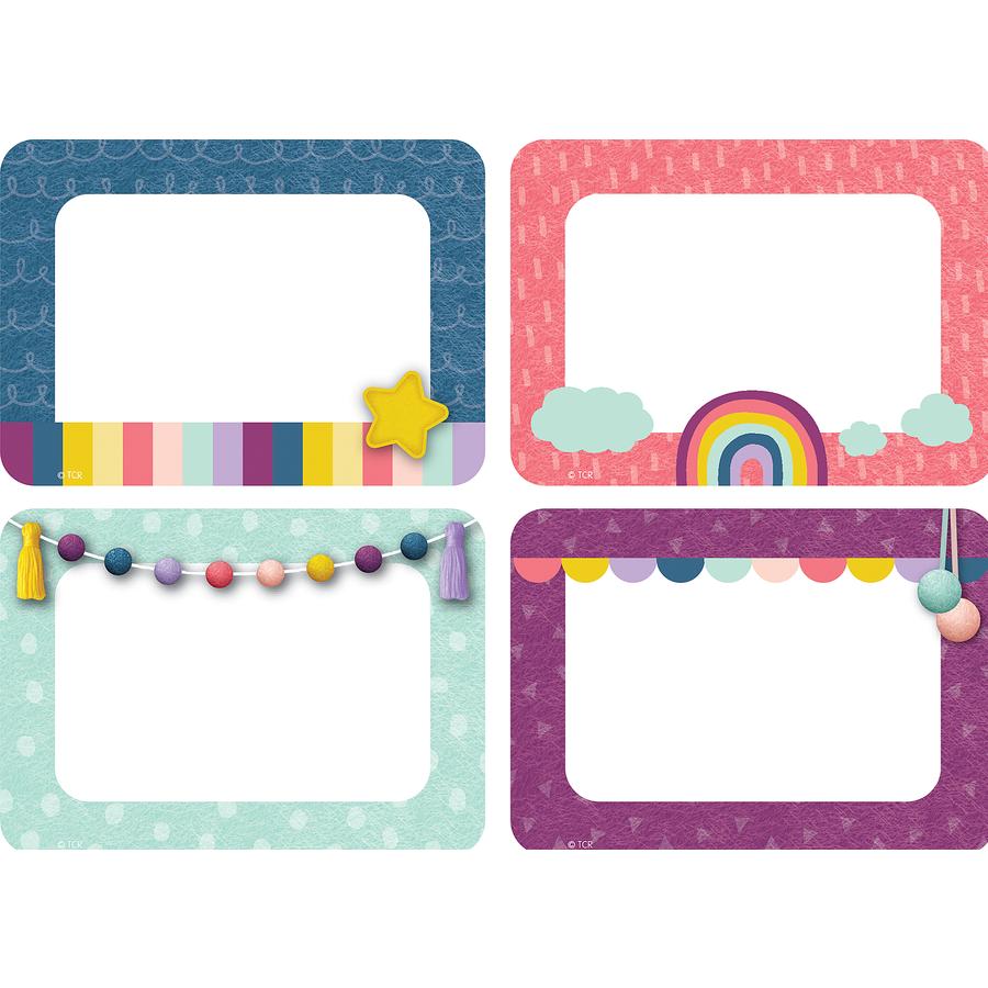  Oh Happy Day Name Tags/Labels - Multi- Pack