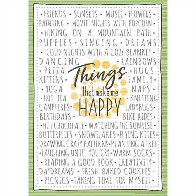 Things That Make Me Happy Poster Discontinued