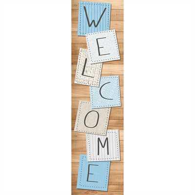 A Close Knit Class: Vertical Welcome Banner