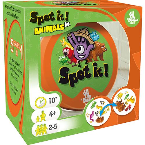Spot It Jr.! Animals, Grades 2-5, 1 Set