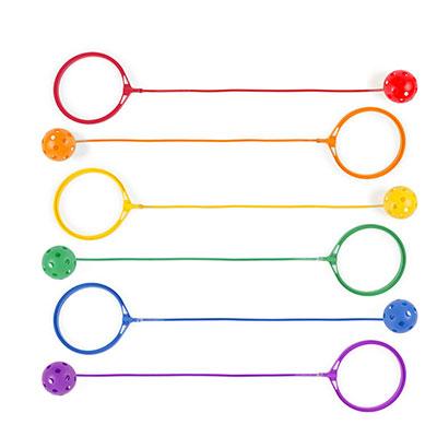 Swing Ball Assorted Colors 6 Pk