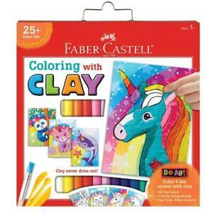 Coloring With Clay Unicorn + Friends