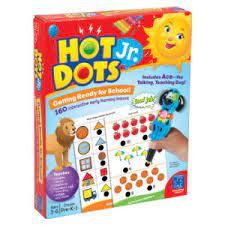 Hot Dots Jr. Getting Ready For School! Set With Ace—the Talking, Teaching Dog