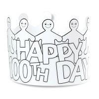 Black & White100th Day Crowns, 24ct