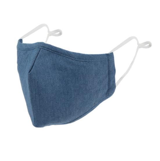Blue Denim Mask With One Filter