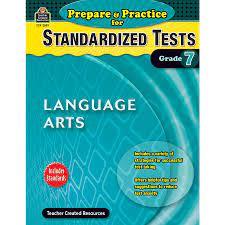 PREPARE & PRACTICE FOR STANDARDIZED TESTS LANGUAGE ARTS GR 7