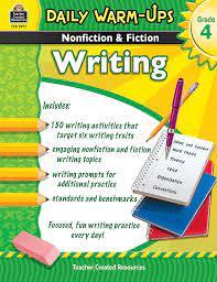  Daily Warm Ups Gr 4 Nonfiction & Fiction Writing Book