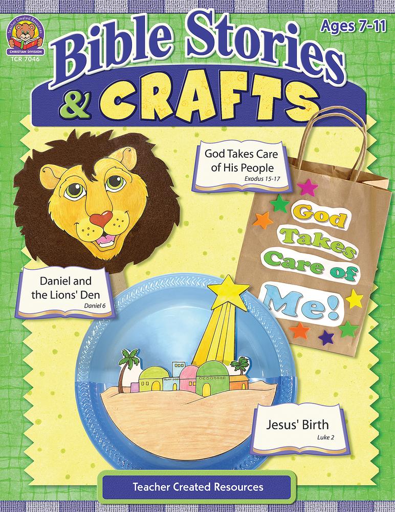  Bible Stories + Crafts Ages 7- 11