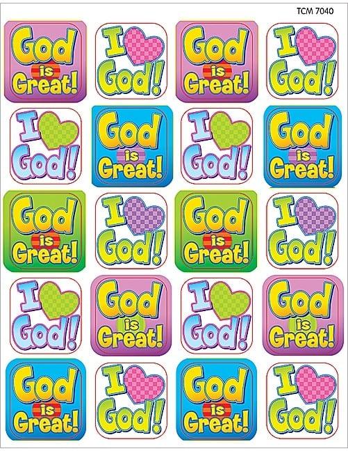 God Is Great Stickers