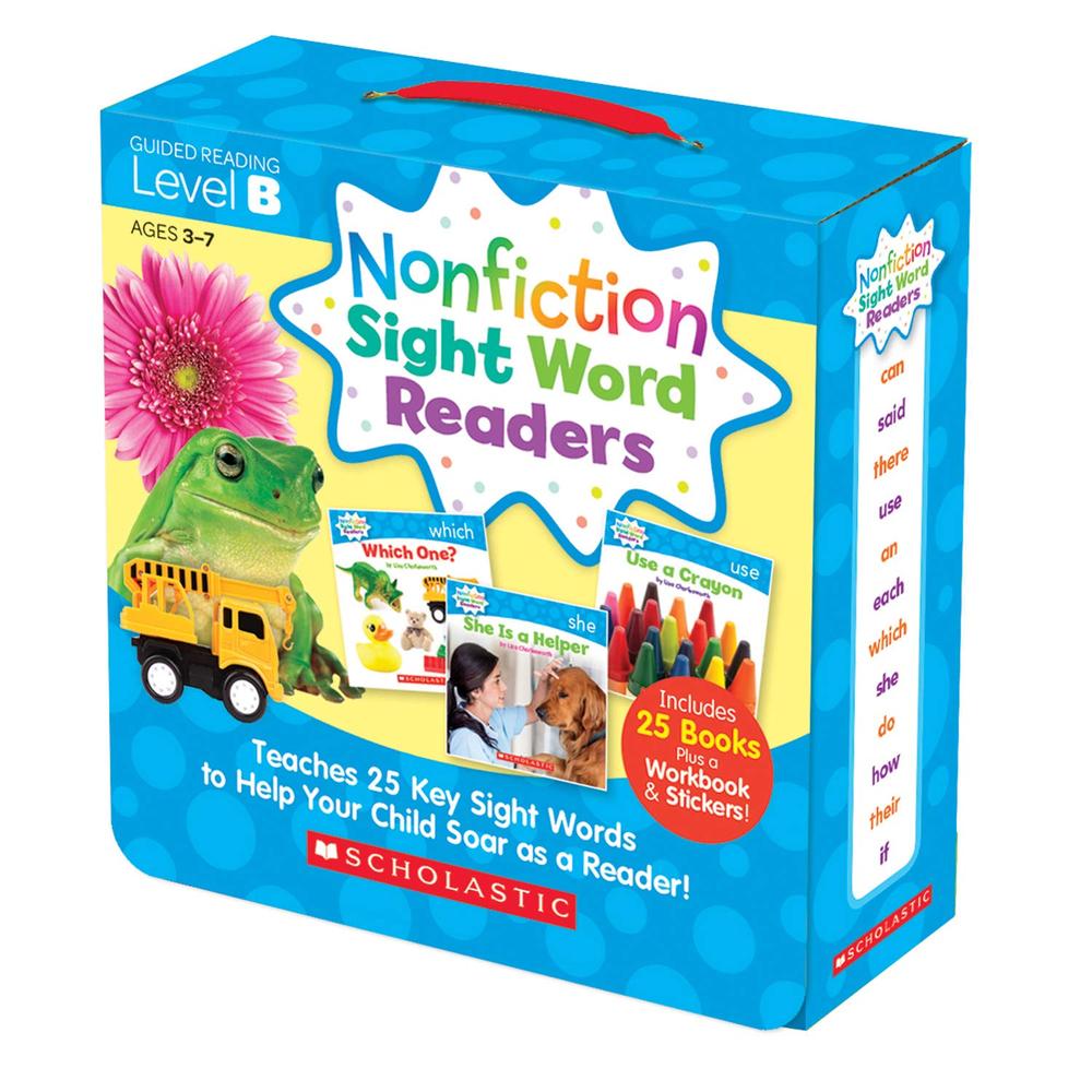 Nonfiction Sight Word Readers Level B Parent Pack