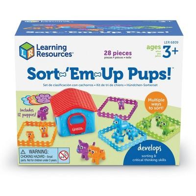 Sort Em` Up Pups Activity Set