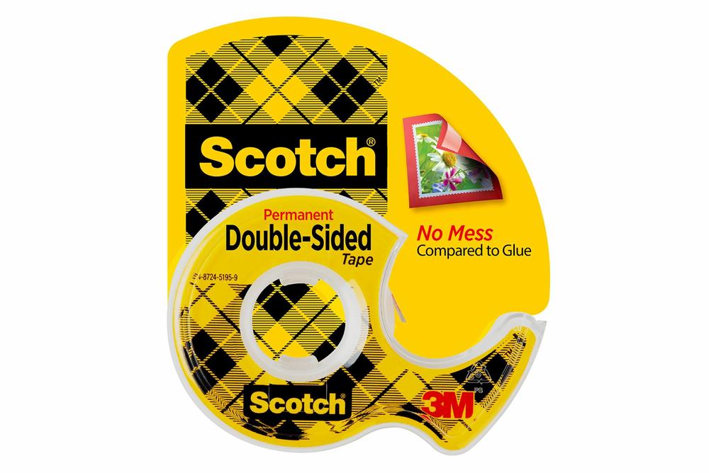 Scotch Double-Sided Tape w/Dispenser
