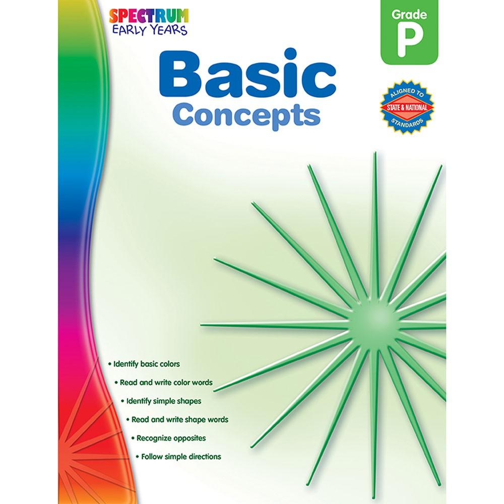 Spectrum Early Years Basic Concepts - Gr Pk