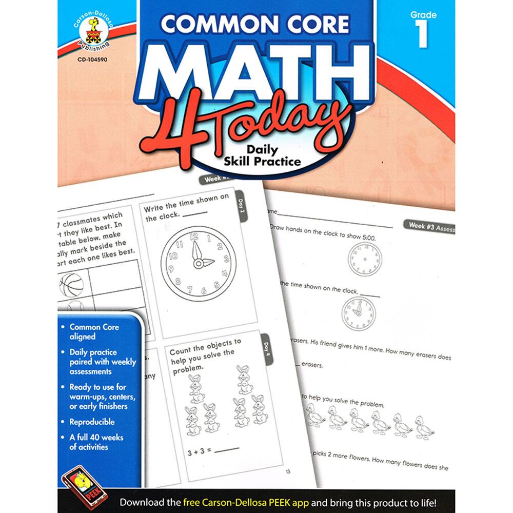 Common Core Math 4 Today Gr. 1