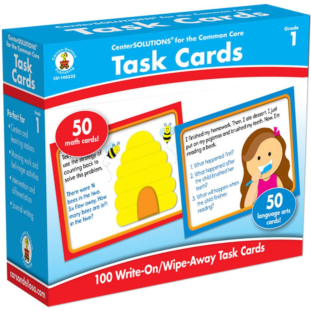 Centersolutions: Task Cards, Gr.1 - D