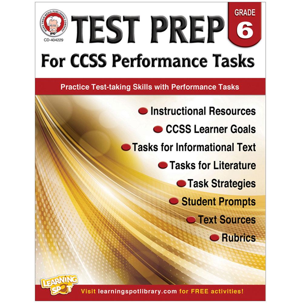 Test Prep For Ccss Performance Tasks Gr.6