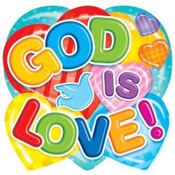  God Is Love Two- Sided Decoration