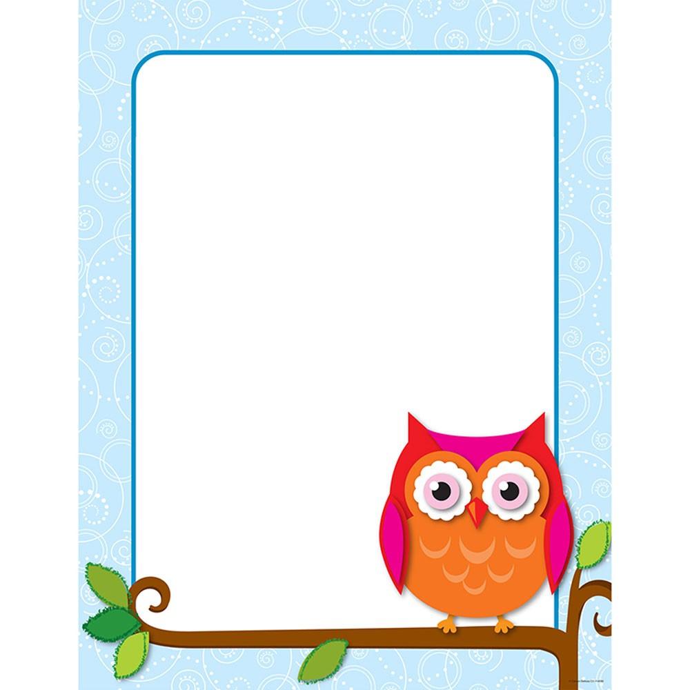  Colorful Owls Chartlet Discont.