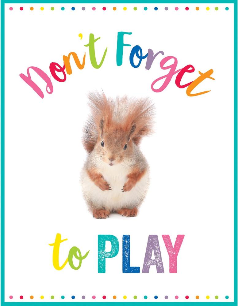  Woodland Whimsy : Don ` T Forget To Play Chart