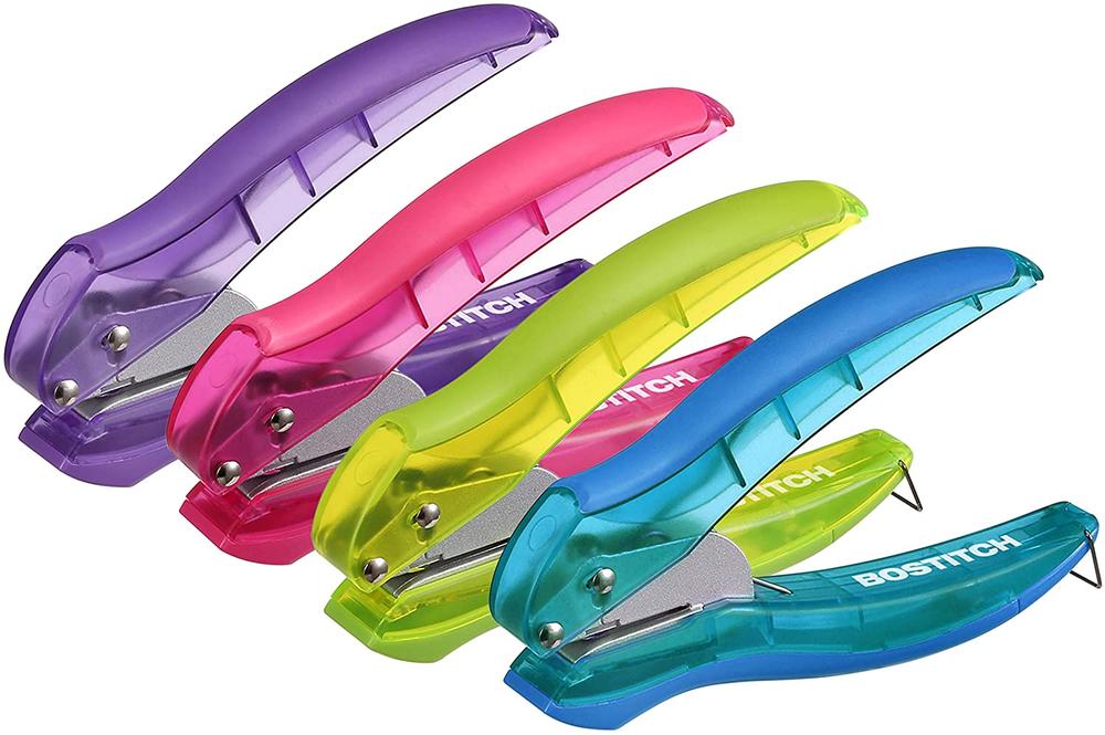 PaperPro inLIGHT 10 One-Hole Punch, Assorted Colors - Eaches