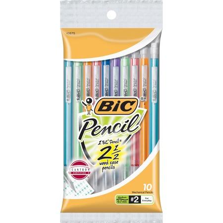 Bic Mechanical Pencil Xtra Sparkle Medium Point (0.7mm) 10-pack (40675)