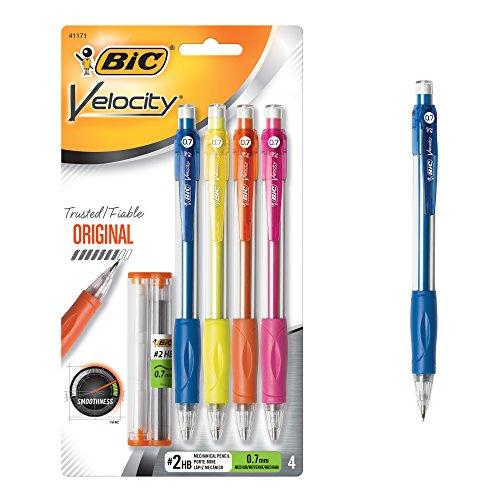 Bic Velocity Mechanical Pencil (0.9mm) 4-pack Blister  (40870)     D