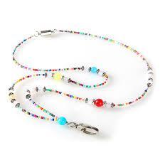 Festival Beaded  Id Necklace Lanyard