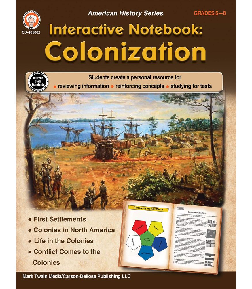 Interactive Notebook: Colonization Gr.5-8