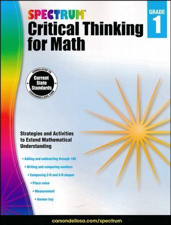 Spectrum: Math Critical Thinking Gr. 1