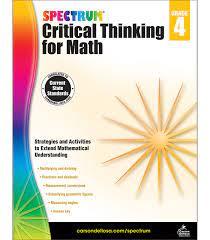 Spectrum: Math Critical Thinking Gr. 4