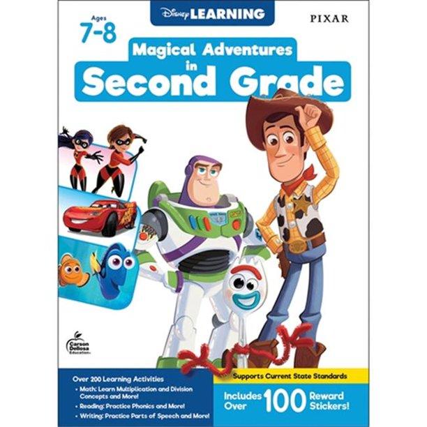 Disney Learning: Magical Adventures In Second Grade Bk