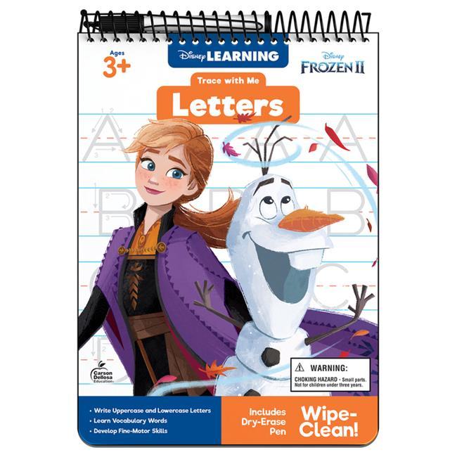Disney Learning: Trace With Me Letters Activity Book (frozen 2)