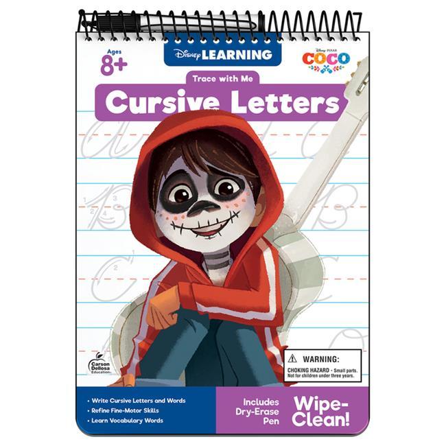  Disney Learning : Trace With Me Cursive Letters Gr.2- 5 (Coco)