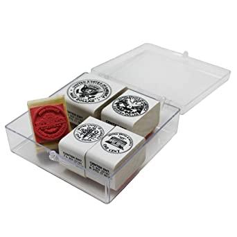 Coin Rubber Stamp Set