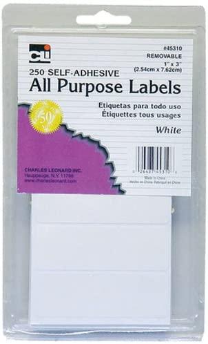 Labels - All Purpose - Removable, 1